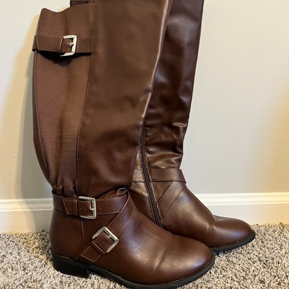 Torrid Size 10 Knee Boots Wide Calf